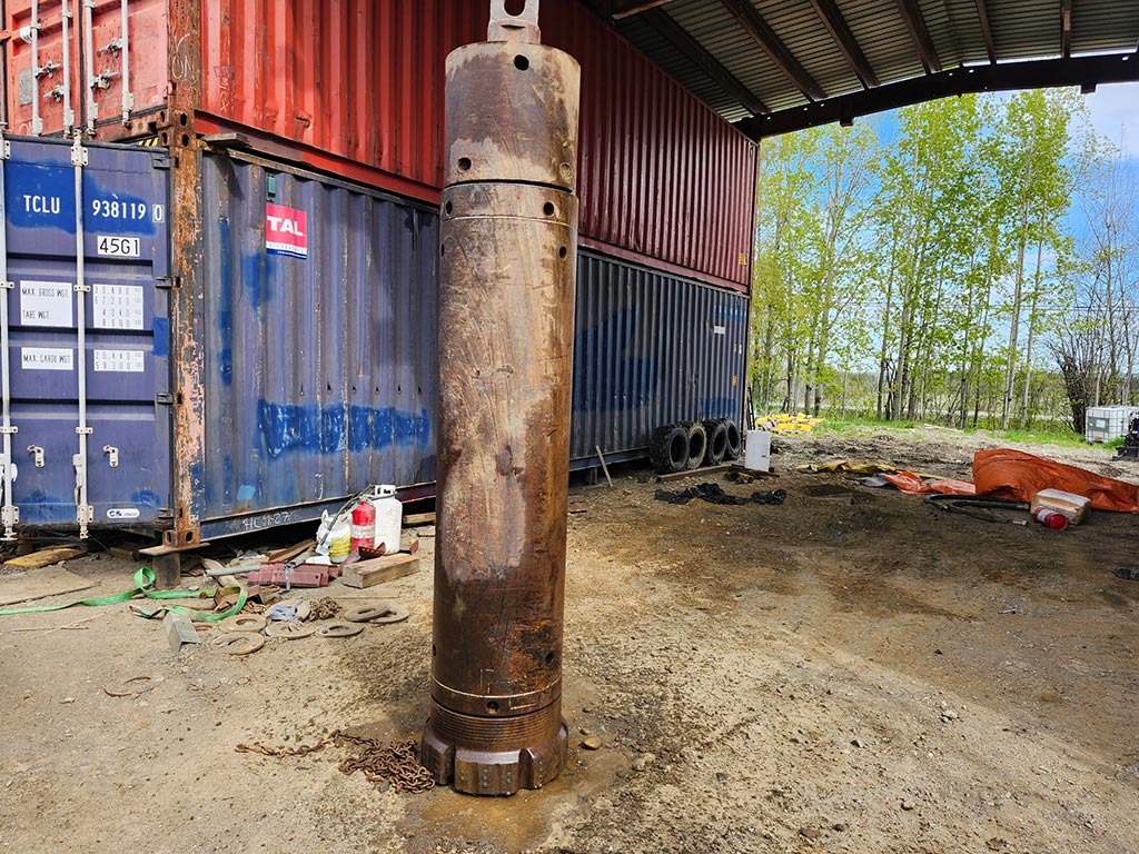 Rusted Out Drill Bit